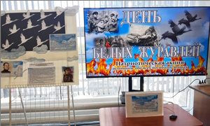 Акция «День белых журавлей» в отделе ЦНБ при ФНЦБ миниатюра
