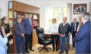 Открытие кабинета-библиотеки Бакланова П.Я.-миниатюра