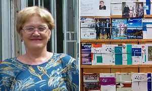 Выставка к юбилею Л.А. Земсковой-миниатюра