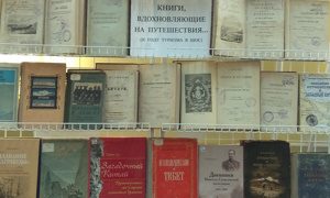 Выставка Книги, вдохновляющие на путешествия-миниатюра