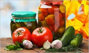 Выставка литературы по консервированию-миниатюра